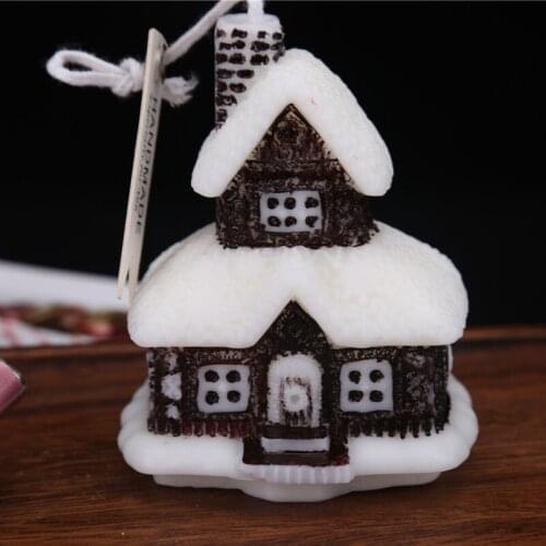 House design DIY Plaster candle Mould For home Decoration Silicone Candle Molds Bee wax candle mold