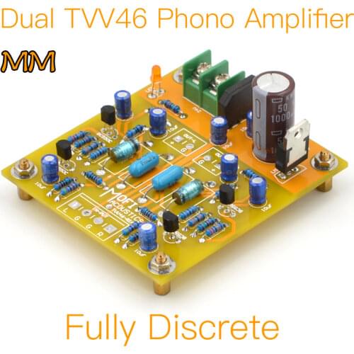 MOFI-TVV46-Fully Discrete Phono Amplifier(MM) RIAA-DIY Kit