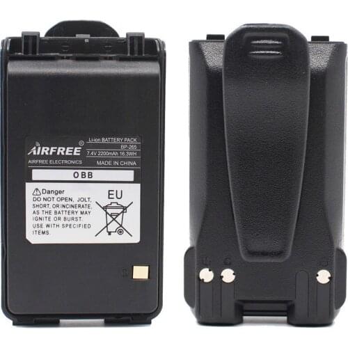 BP-265 2200mAh Li-ion Battery For ICOM IC-V80 F3001 F4001 F3101D T70A T70E IC-F3001 IC-F3002 IC-F3003 IC-F3008 IC-3101 F4108D