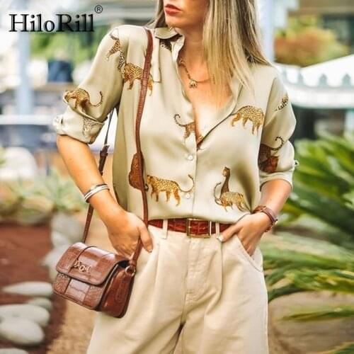 HiloRill Leopard Blouses