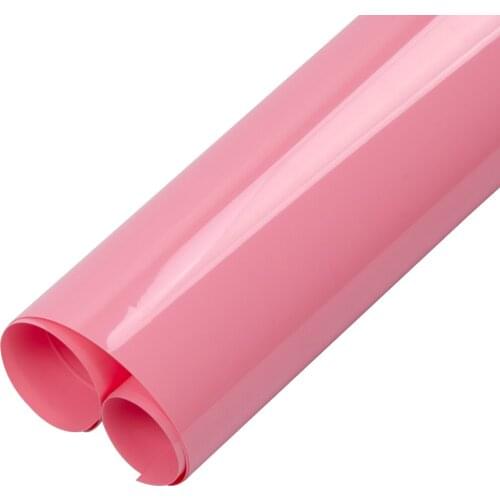HOHOFILM Pink Heat Press Vinyl T-shirt Clothing Use Vinyl Heat Transfer Film 30cm/50cm/100cm/200cm High Quality