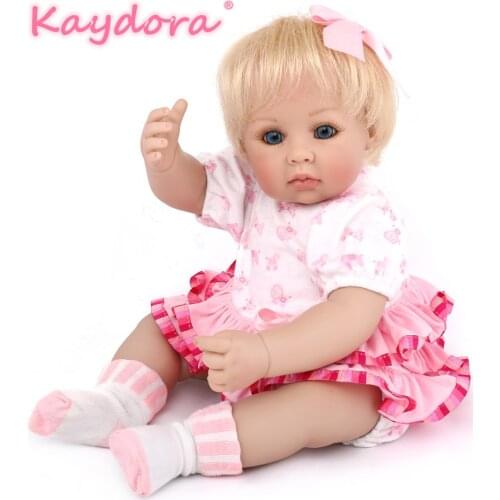 50 CM Adorable lol bonecas princesas Princess Doll Reborn bebe Soft Silicone Baby Baby Reborn Lifelike Kaydora