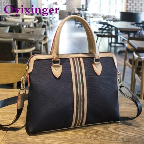 OYIXINGER Luxury Handbags Women Shoulder Crossbody Bags Designer For OL Work Office Handbag High Quality Fashion Womens Bag 2020