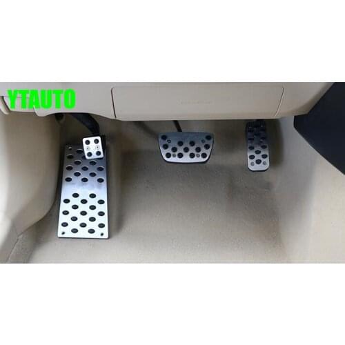 Car Pedal Fit For TOYOTA Camry 2012-2015 4pcs/lot Gas and Brake pedal Foot Rest Pedal YT-71016