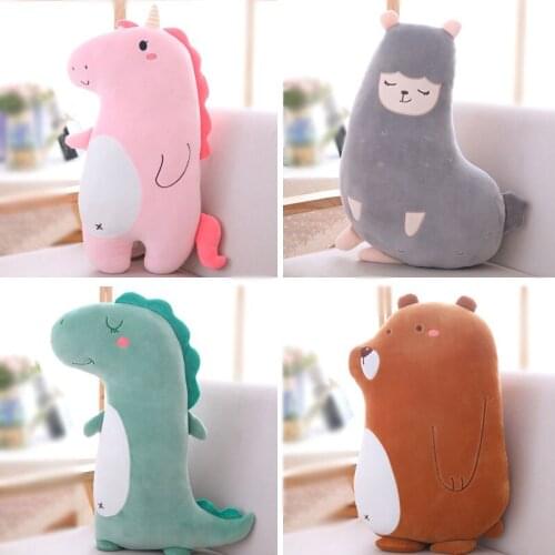 60cm Cute Unicorn Pillow bear dog pig sheep Plush Toys Soft Stuffed Animals Toy Pillows Sofa Cushion Baby Kids girl Gift