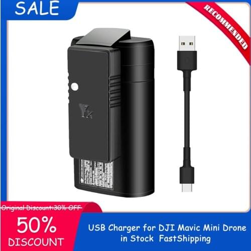 SALE Mini Drone USB Charger Type-C Quick Charging USB Charger Battery QC3.0 Fast Charge Charging Accessories For DJI Mavic