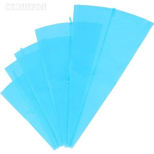 500Pcs/Lot Silicone Icing Piping Bag Cake Cream Squeezing Bag DIY Cream Pastry Bag Cupcake Decorating Tool