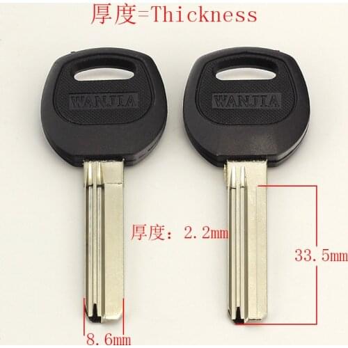 Best quality B293 House Home Door Key blanks Locksmith Supplies Blank Keys 25 pieces/lot