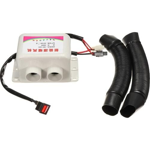 Universal DC 48-64V 400W Car Vehicle Fan Heater Heating Warmer Windscreen Defroster Demister Fan Car Heater Defroster Hot