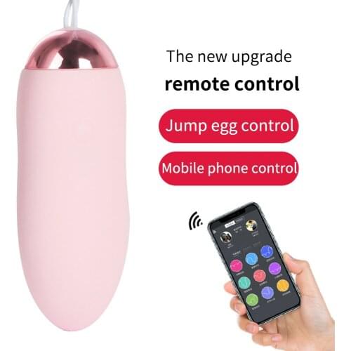 USB Recharge Bluetooth Eggs Vibrator Wireless App Remote Control Vibrators For Women Vibrating Kegel Vaginal Ball Ben Wa Ball