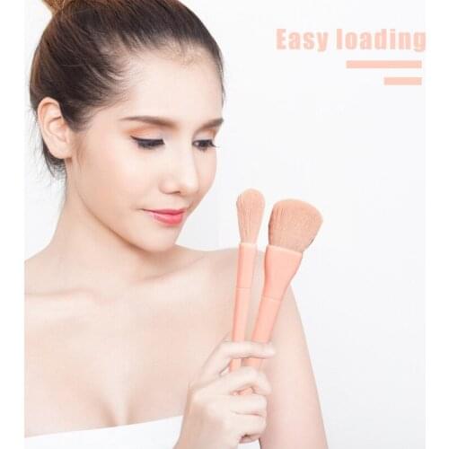 10 PCS Makeup Brushes Eyeshadow Rouge Lipstick Liquid Foundation Brushes Cosmetic Tools Soft Natural-synthetic Hair Brush Kits