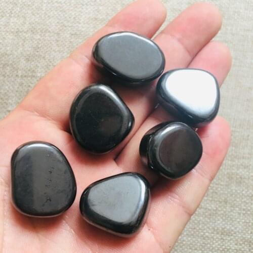 6pc Natural Stones Bulk Hematite Tumbled Stone Crystal stones