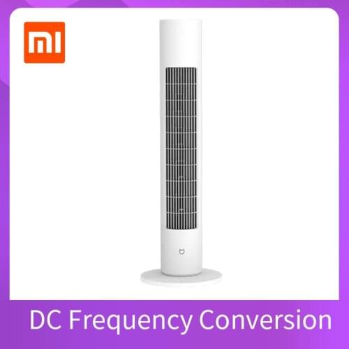 Xiaomi Mijia DC Frequency Conversion Tower Fan Summer Cooling Bladeless Air Conditioner Cooler for Home Office Desk Tower Fan