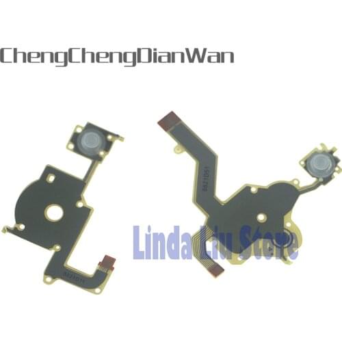 ChengChengDianWan 5sets New Direction Cross Function Button Left Right Keypad Flex Ribbon Cable For PSP 3000 Console