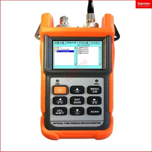FTTHCY190Pr OTDR Handheld Mini with Optical Power Meter + VFL Multifunction can 1550nm Test Active Fiber OTDR
