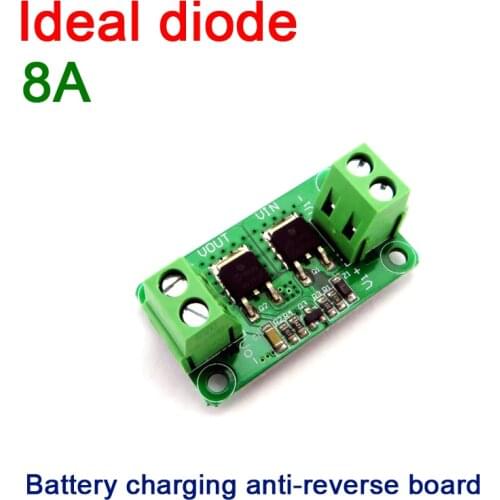 8A Ideal diode Battery charging anti-reverse board/Prevent polarity reversal / Prevent current backflow