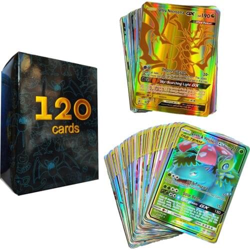 Best Selling Children Battle Game Card GX EX Collection Trading Pokemon Cards For Funs Gift Children English Version Toy