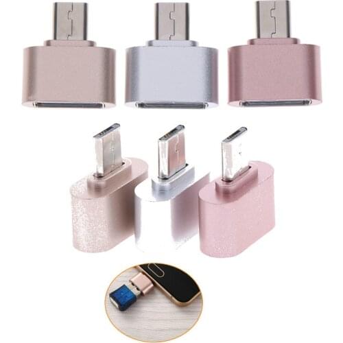 Micro USB OTG 2.0 Hug Converter OTG Adapter For Android Phone Cable Card Reader Flash Drive OTG Cable Reader Connector