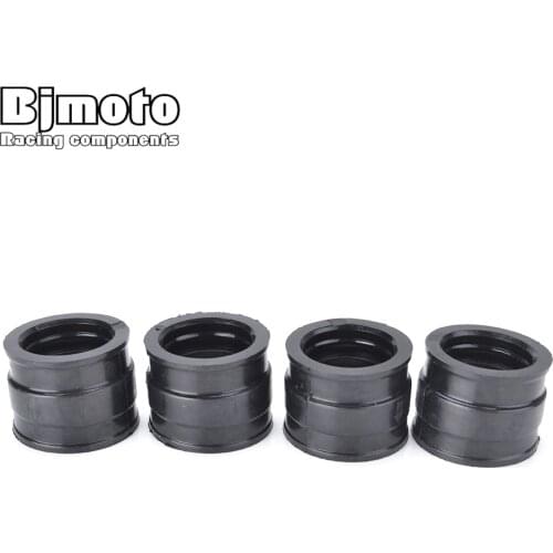 BJMOTO Motorcycle Carburetor Rubber Adapter Inlet Intake Pipe For Honda CB650 RC03 CB 650 1979-1982 16211-426-000 16211426000