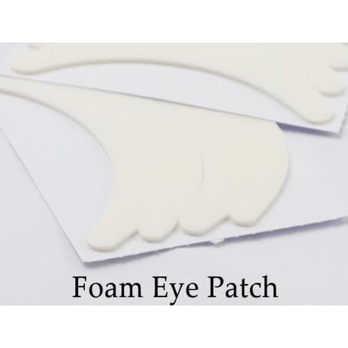 TDANCE 50Pcs Foam Eye Pads Extension Grafting Stickers Adhesive Tape Makeup Beauty Tool Flower Shape Under Eye Pads