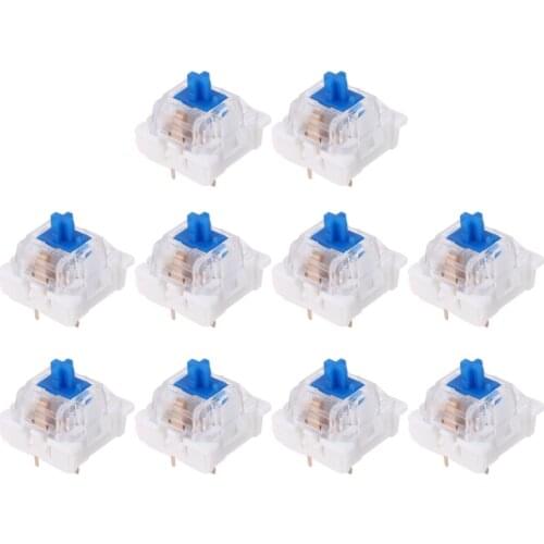 Outemu 3Pin Switches black red brown blue fit for cherry MX Mechanical Keyboard N7MC