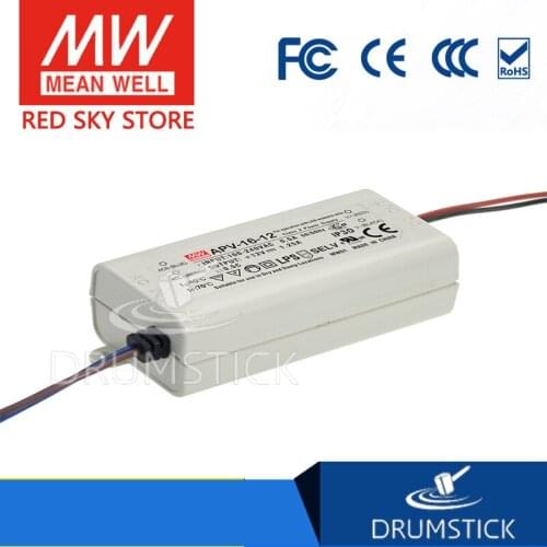 Patriotic MEAN WELL APV-16E-24 24V 0.67A meanwell APV-16E 24V 16.8W Single Output LED Switching Power Supply