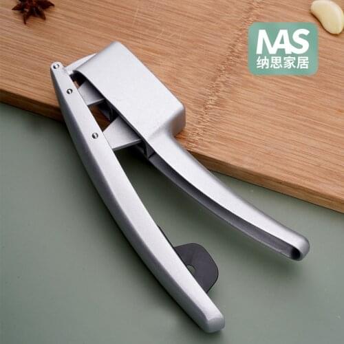 Kitchen household manual garlic press aluminum alloy garlic garlic garlic maker garlic squeeze garlic garlic press gadget
