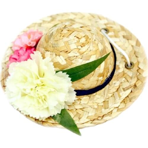 Free Shipping Fashion Dog Hat Design Color Fresh Candy Flower Pet Cat Cap Accessories Yorkie Poodle Maltese Photography