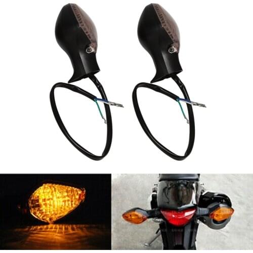 Motorcycle Front Turn Signal LED Indicator Light for Honda CBR500R CB500F NC700 CRF250L MSX 125 CMX 300 500 2018