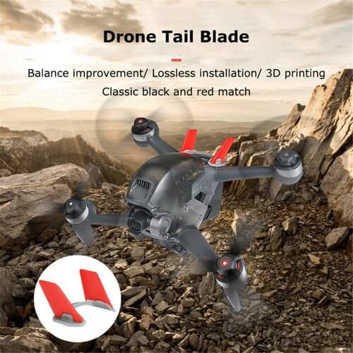 3D Printing Vertical Tail Blades Stabilizer Spoiler for DJI FPV Drone Personalized Accessories