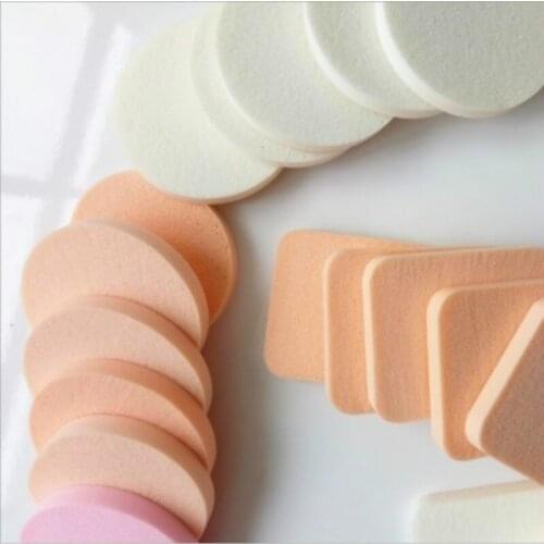 10 PCS/lot Sponge Cosmetic Puff Make Up tool set Sponge Face Soft Beauty Makeup Foundation Contour Facial Sponges
