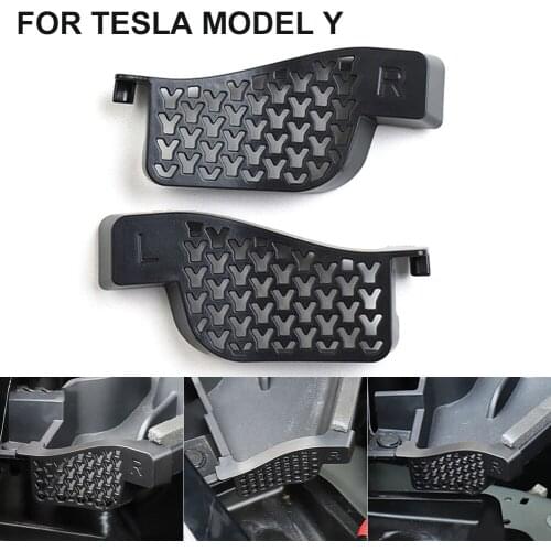 2pcs Debris Filter For Tesla Model Y Front Trunk Water Guide Groove Filter Debris Filter Anti-Clogging Car Modification Parts