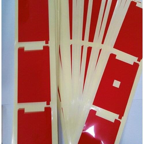 200pcs Backlight Red Film Sticker For iphone 6 4.7'' 6G 5S 5 5C 4S 4 LCD Sreen Display Digitizer back light Sticker