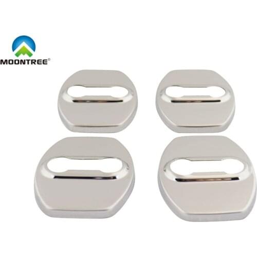 4 x Silver for Lexus IS GS LS ES Car Door Lock Cover case sticker