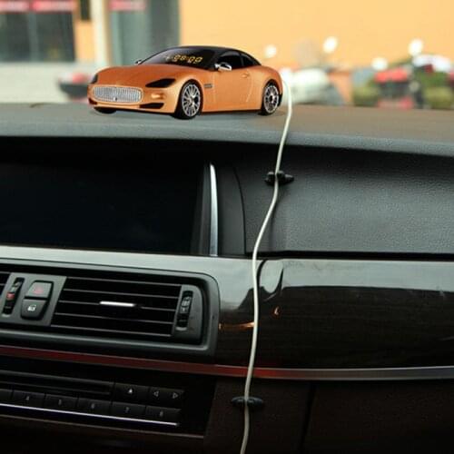 8 X Car Wire Cord Clip Cable Holder Tie Fixer Organizer Drop Adhesive Clamp New car accessories Car Wire Cord Clip