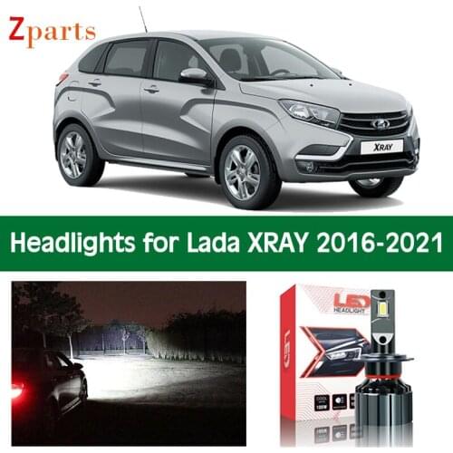 Car Lamps For Lada XRAY GAB 2016 2017 2018 2019 2020 LED Headlights Headlamp Light Bulbs 12V Canbus Lighting Lamp Accessories