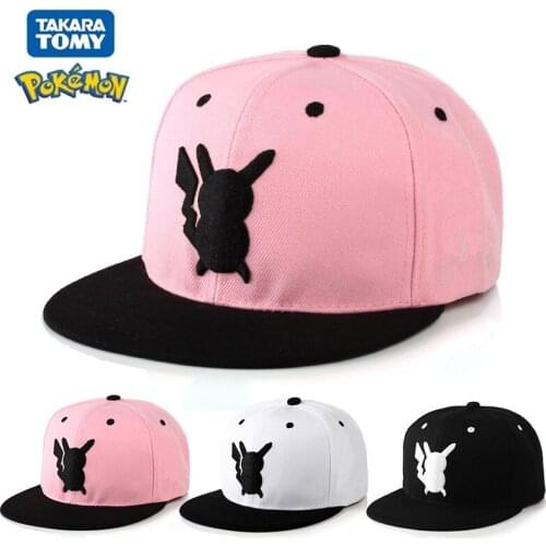 Anime Pokemon Baseball Cap TAKARA TOMY Action Figure Cosplay Hat Adjustable Women Men Sport Cap Male Female Sunhat Toys Gift