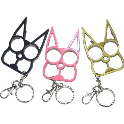 10pcs Cat Ear Finger Tiger Keychain Opener Screwdriver Key Chain Multifunctional Keyring Purse Handbag Ornament DIY Accessories