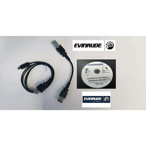 For Marine obd2 Evinrude FTDI diagnostic outboard FICHT ETEC + BOOTSTRAP 2020
