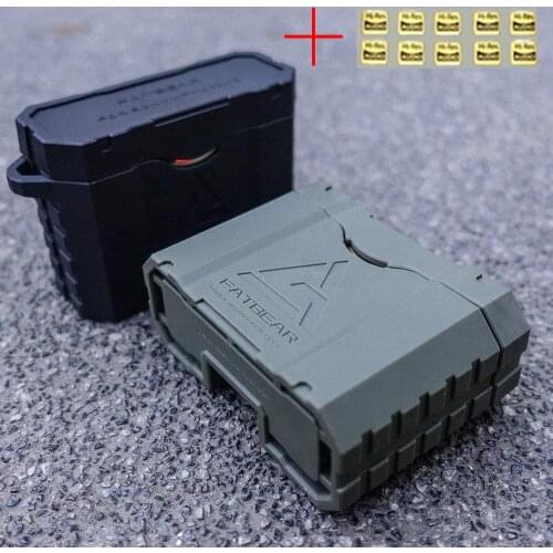 [FOR SONY WF-1000XM3 Bluetooth Earphones]FATBEAR Tactical Military Grade Rugged Shockproof Armor Buffer Case Cover