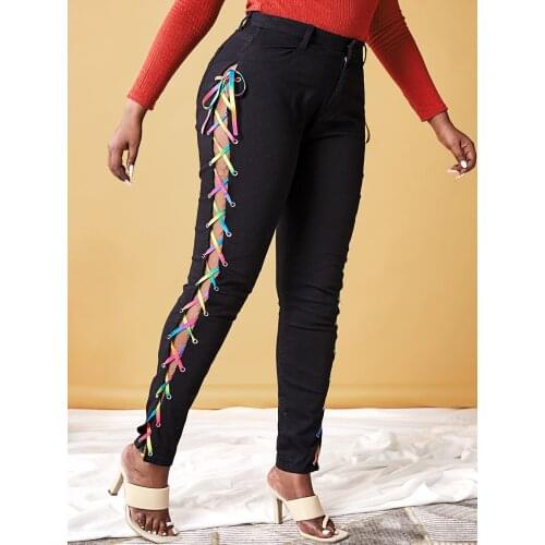 Женские брюки с высокой посадкой Joineles China At AliExpress