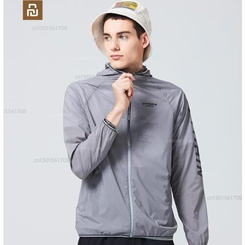 Xiaomi mijia summer lightweight hooded sun protection clothing breathable sun protection clothing sports windbreaker jacket