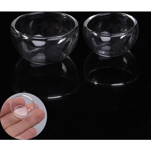 1:12 Dollhouse Miniatuur Glas Fruitschaal Slakom Mini Soep Plaat Keuken Accessoires