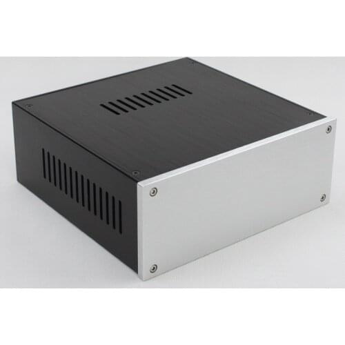 2209 Full Aluminum Amplifier Chasiss Preamplifier Enclosure PSU Case 219X90X228MM