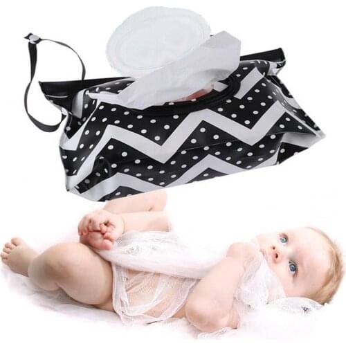 Fashion 4Pcs Practical Pocket Wipe Holder EVA Wet Wipe Dispenser Waterproof for Travel