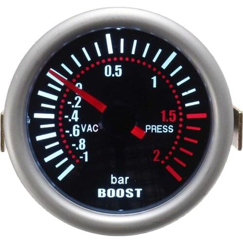 2 Inch 52mm Diameter Car Turbo Boost Bar Meter Easy to Use Professional