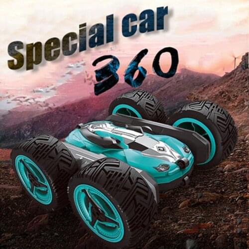 Big RC Car 2.4G 4CH Stunt Drift Deformation Buggy Car Rock Crawler Roll Car 360 Degree Flip Kids Robot RC Cars rolling Toys