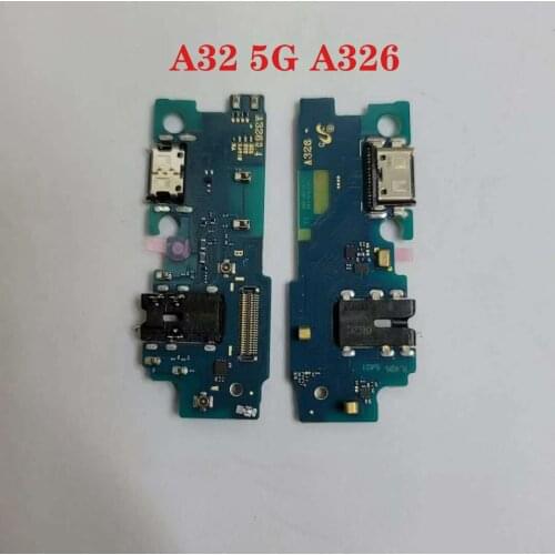 For Samsung Galaxy A32 A325 A326 Original USB Charger Charging Port Ribbon Flex Cable USB Dock Connector Board
