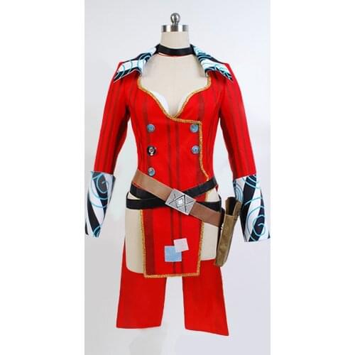 Mad Moxxi Costume Red Or Purple Full Sets Uniform Cosplay Suit Halloween Carnival Costume For Women