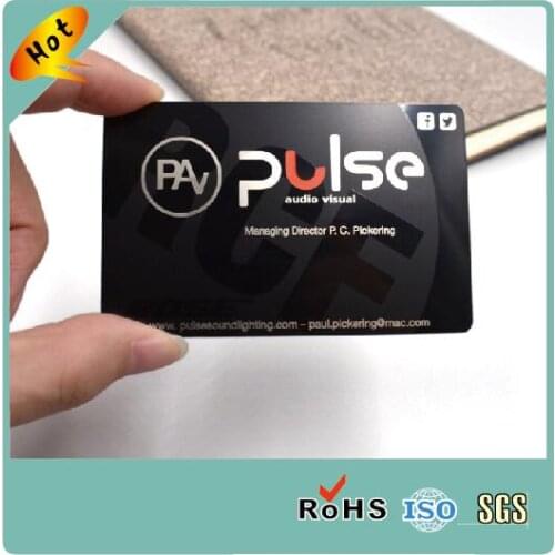 Creative Design Custom Stainless Steel Laser Cut Metal Card Black Metal Business Card